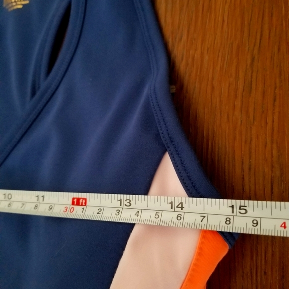 NWT Lilly Pulitzer Luxletic Vanti Bra Tank Top Oyster Bay Navy Size Small UPF 50 - Picture 8 of 14